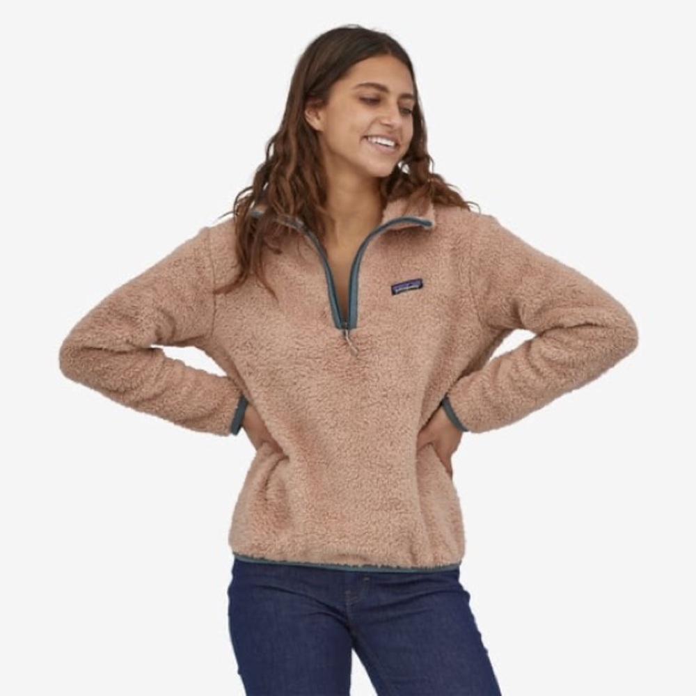 NWT Patagonia Los Gatos 1/4 zip sweater in Pampas Tan